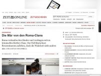 Bild zum Artikel: Diskriminierung: 
			  Die Mär von den Roma-Clans