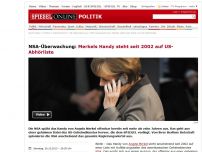 Bild zum Artikel: NSA-Überwachung: Merkels Handy steht seit 2002 auf US-Abhörliste