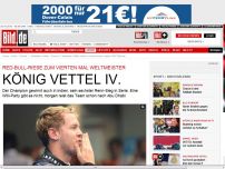 Bild zum Artikel: KÖNIG VETTEL IV. - Der Champion macht in Indien den 4. Titel klar