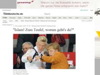 Bild zum Artikel: Obama hört Merkel-Telefonat mit: 'Islam! Zum Teufel, worum geht's da?'
