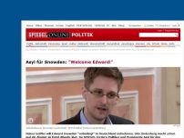 Bild zum Artikel: Asyl für Snowden: 'Welcome Edward!'