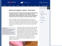 Bild zum Artikel: Boom auf veganes „Gansl“ ohne Gans