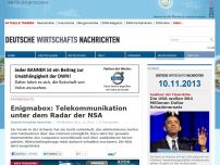 Bild zum Artikel: Enigmabox: Telekommunikation unter dem Radar der NSA