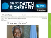 Bild zum Artikel: Weltklimakonferenz: 'Es geht ums Überleben'