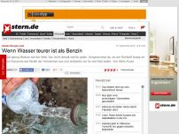 Bild zum Artikel: Nestlés flüssiges Gold: Wenn Wasser teurer ist als Benzin