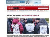 Bild zum Artikel: Proteste in Schneeberg: Flüchtlinge rein, Nazis raus!
