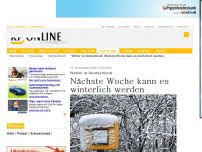 Bild zum Artikel: Wetter in Deutschland - Nächste Woche kann es winterlich werden