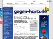 Bild zum Artikel: BA mahnt Hartz-IV kritischen Mitarbeiter ab