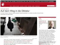 Bild zum Artikel: Kommentar Spanien: Auf dem Weg in die Diktatur