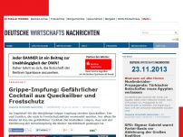 Bild zum Artikel: Grippe-Impfung: Gefährlicher Cocktail aus Quecksilber und Forstschutz