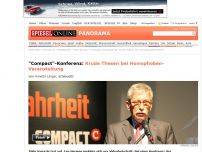 Bild zum Artikel: 'Compact'-Konferenz: Krude Thesen bei Homophoben-Veranstaltung