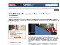 Bild zum Artikel: Hartz-IV-Debatte: Die vergebliche Suche nach dem faulen Arbeitslosen