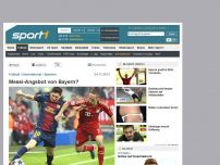 Bild zum Artikel: Messi-Angebot von Bayern?