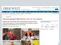 Bild zum Artikel: Arbeitsabläufe: Amazon gängelt Mitarbeiter wie vor 110 Jahren