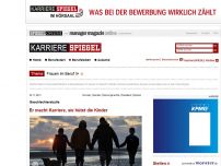 Bild zum Artikel: Geschlechterstudie: Er macht Karriere, sie hütet die Kinder