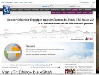 Bild zum Artikel: Kantone für Englischsprechende: Von «Tit Chino» bis «Shah Vow Zen»