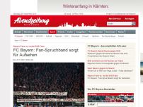 Bild zum Artikel: Bayern-Fans vs. rechte BVB-Fans: FC Bayern: Fan-Spruchband sorgt für Aufsehen