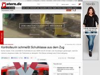 Bild zum Artikel: Ticket nicht entwertet: Kontrolleurin schmeißt Schulklasse aus dem Zug