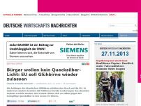 Bild zum Artikel: Bürger wollen kein Quecksilber-Licht: EU soll Glühbirne wieder zulassen