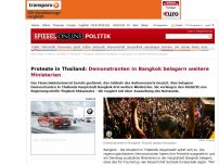 Bild zum Artikel: Proteste in Thailand: Demonstranten in Bangkok belagern weitere Ministerien