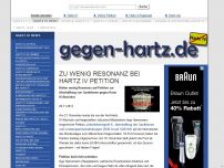 Bild zum Artikel: Zu wenig Resonanz bei Hartz IV Petition