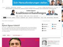 Bild zum Artikel: SPD: Spinnt Sigmar Gabriel?
