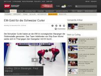 Bild zum Artikel: EM-Gold für die Schweizer Curler