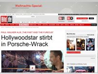 Bild zum Artikel: Paul Walker - Hollywoodstar stirbt in Porsche-Wrack