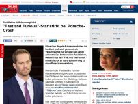 Bild zum Artikel: Paul Walker - 'Fast and the Furious'-Star stirbt bei Porsche-Crash