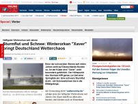 Bild zum Artikel: Heftigster Winterorkan seit Jahren - Schwere Sturmflut rollt auf die Nordseeküste zu