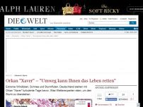 Bild zum Artikel: Schwerer Sturm: Orkan 'Xaver' – 'Umweg kann Ihnen das Leben retten'