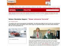 Bild zum Artikel: Nelson Mandelas Gegner: 'Dieser schwarze Terrorist'