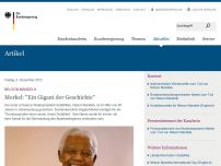 Bild zum Artikel: Nelson Mandela ist tot