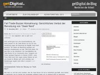 Bild zum Artikel: Fall Trade Buzzer Abmahnung: Gerichtliches Verbot der Benutzung von “Geek Nerd”