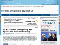 Bild zum Artikel: EU beschließt Enteignung der Sparer zur Banken-Rettung