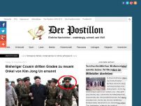 Bild zum Artikel: Bisheriger Cousin dritten Grades zu neuem Onkel von Kim Jong Un ernannt