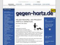 Bild zum Artikel: Neuer Rekord: 350 Prozent Hartz IV Sanktion