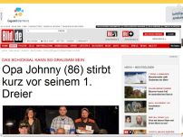 Bild zum Artikel: Skurriler Tod - Opa Johnny (86) gewinnt flotten Dreier und stirbt