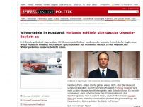 Bild zum Artikel: Winterspiele in Russland: Auch Hollande schließt sich Gaucks Olympia-Boykott an