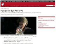 Bild zum Artikel: Ursula von der Leyen: Kanzlerin der Reserve