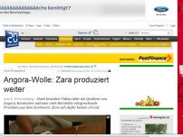 Bild zum Artikel: Trotz Tierquälerei: Angora-Wolle: Zara produziert weiter