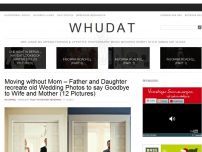 Bild zum Artikel: Moving without Mom – Father and Daughter recreate old Wedding Photos to say Goodbye to Wife and Mother (12 Pictures)