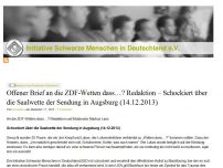 Bild zum Artikel: Offener Brief an die ZDF-Wetten dass…? Redaktion – Schockiert über die Saalwette der Sendung in Augsburg (14.12.2013)