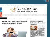 Bild zum Artikel: Drohende Porno-Abmahnwelle: Teenager (16) bereitet sich auf Leben in Armut vor