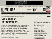 Bild zum Artikel: Bayern gegen Casablanca im 11FREUNDE-Liveticker