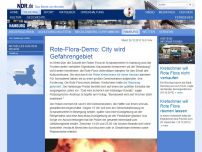 Bild zum Artikel: Rote Flora: Gewalt bei Demo befürchtet