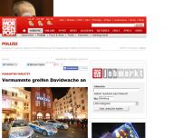 Bild zum Artikel: Passanten verletzt - Vermummte greifen Davidwache an