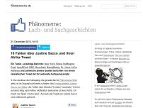 Bild zum Artikel: 10 Fakten über Justine Sacco und ihren Afrika-Tweet