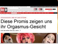 Bild zum Artikel: Ooooh, wie ist das stöhn! - Diese Promis zeigen uns ihr Orgasmus-Gesicht