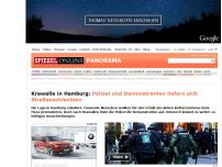 Bild zum Artikel: Groß-Demo für Rote Flora: Mehr als 2000 Polizisten sichern Hamburger Innenstadt
